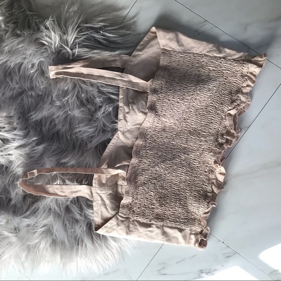 Pink Crop Top Ruffle Hem - Picture 3 of 7